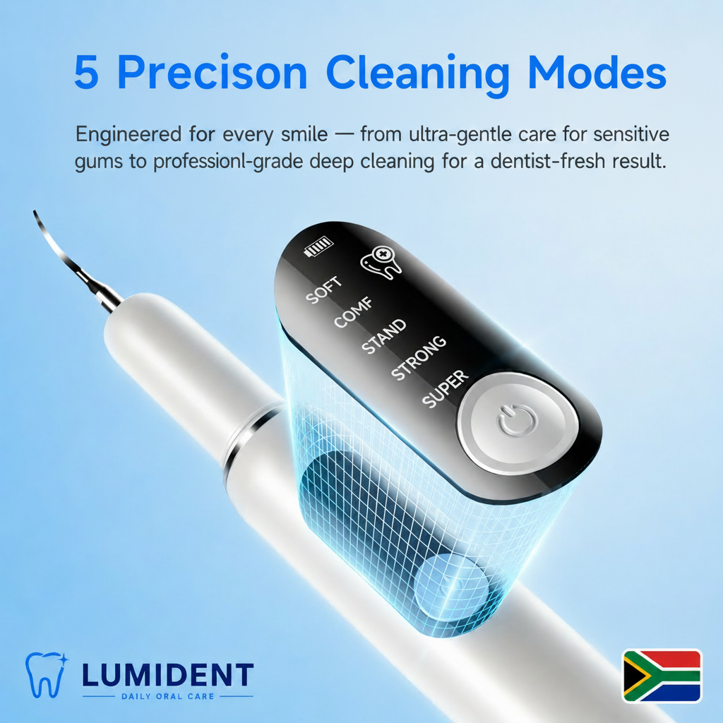 Lumident Ultrasonic Tooth Cleaner — A Dentist-Clean Smile, From Home